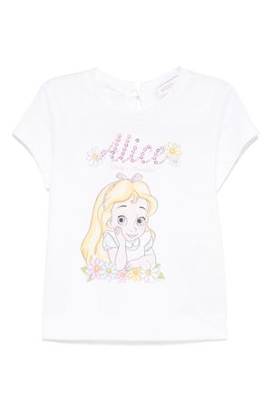 tshirt in cotone bianco MONNALISA KIDS | 39E61050020099